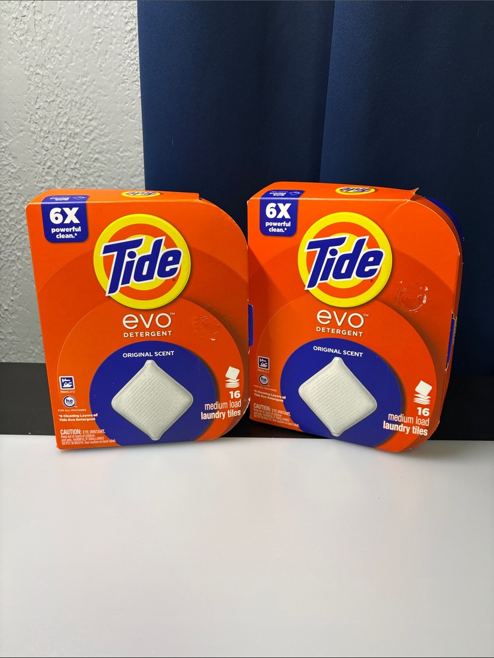 Tide evo Original Scent Laundry Detergent Tiles — Orange